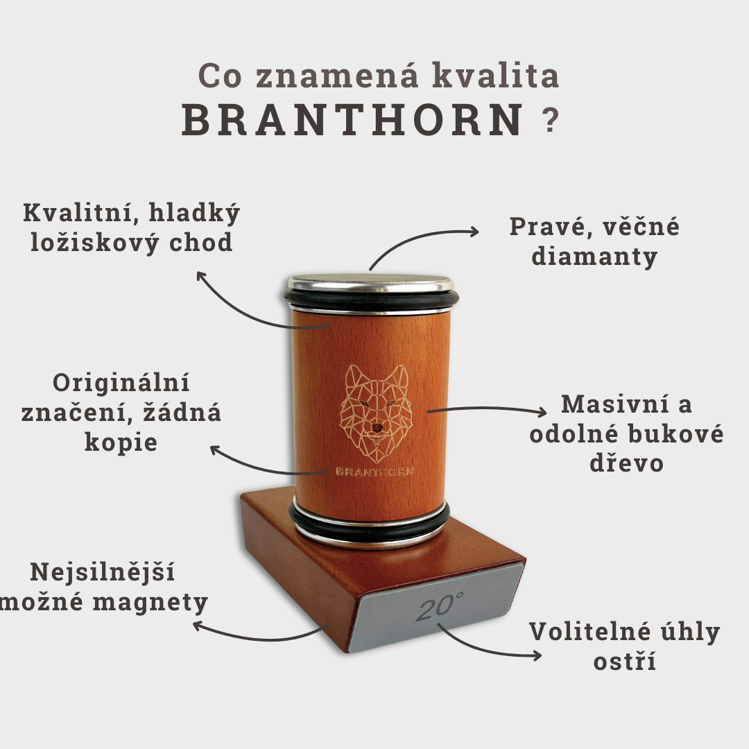 Diamantový brousek na nože